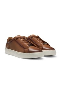 Gary leather trainers with hidden laces