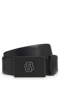 Reversible Italian-leather belt with Double B monogram buckle