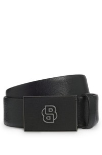 Reversible Italian-leather belt with Double B monogram buckle