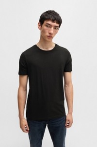 Two-pack of slim-fit T-shirts in stretch cotton
