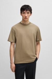 Relaxed-fit T-shirt in cotton with logo print