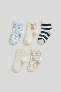 mothercare-boys-zebra-baby-socks-pack-of-5-multicolourcolour-13467559