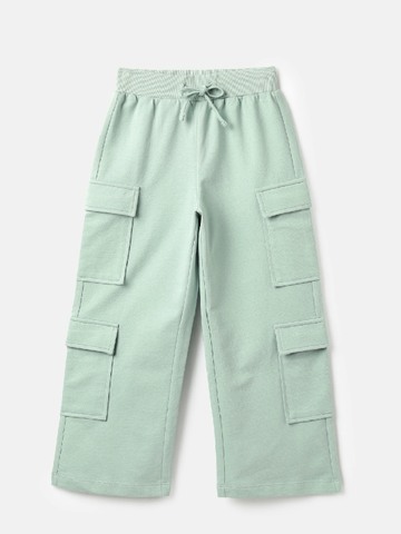 United Colors of Benetton Solid Regular Fit Terry Utility Trackpants