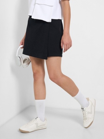 Ajile Black Skort