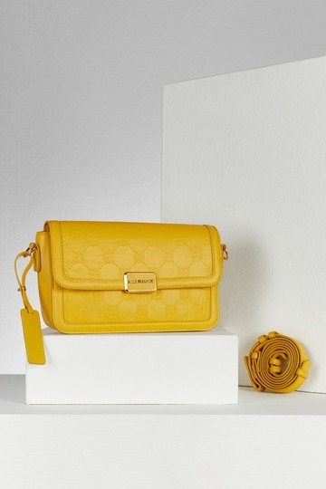 Women Yellow Casual Sling Bag