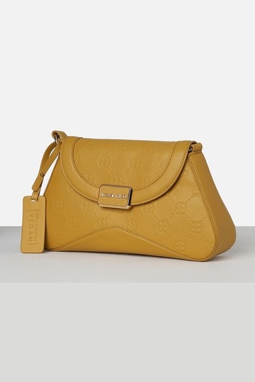 Women Yellow Casual Sling Bag