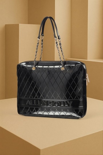 Women Black Formal Handbag