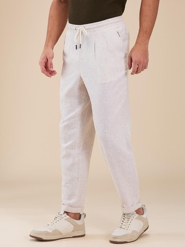 Being Human Men Brown Solid Chino