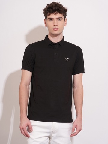 Being Human Men BLACK Polos