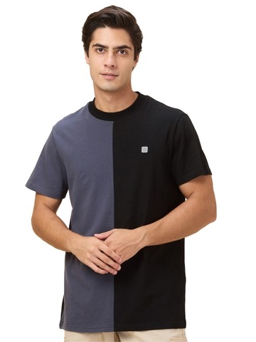 Being Human Mens-Top Crew Neck Black Sulpher
