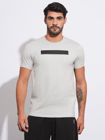 Being Human Mens-Top Crew Neck Lt.Grey