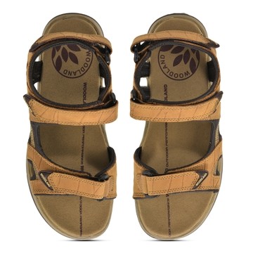Woodland Camel back strap floater sandals