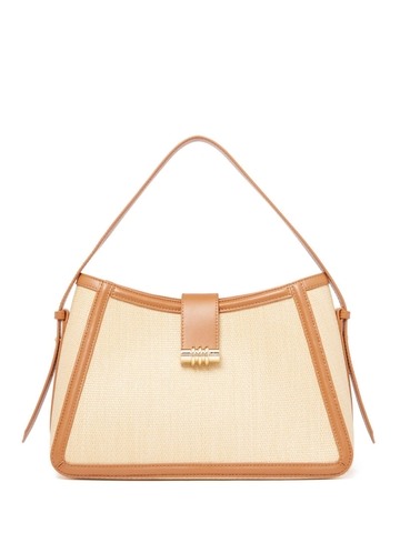 Tia Weave Shoulder Bag
