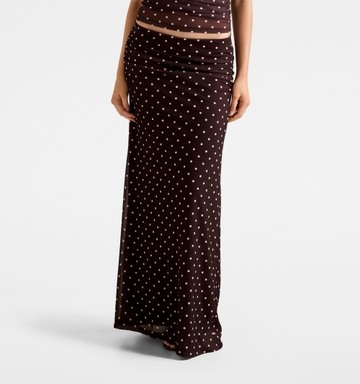 Mimi Flute Maxi Skirt