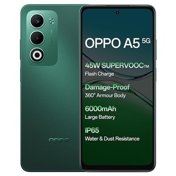 OPPO A5 5G (Aurora Green, 128 GB)  (8 GB RAM)
