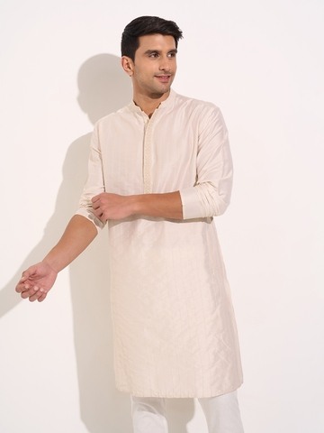 Indus Route Beige Kurta