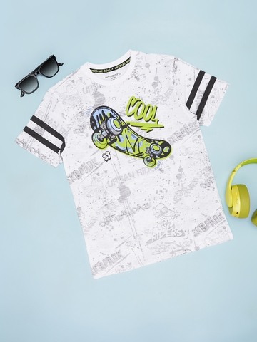 Pantaloons Junior White T-Shirt