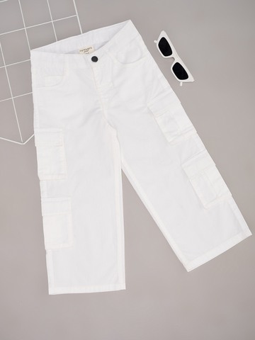 Pantaloons Junior White Pants