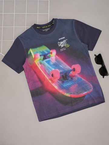 Pantaloons Junior Navy T-Shirt