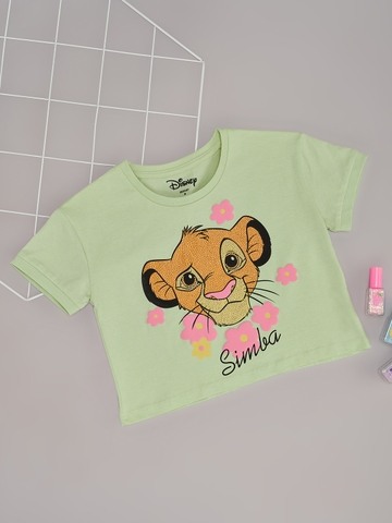 Pantaloons Junior Mint T-Shirt