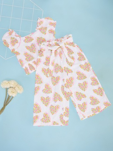 Pantaloons Junior White Coordinate Set
