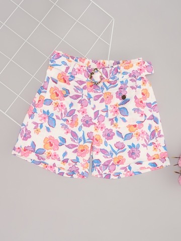Pantaloons Junior White Shorts