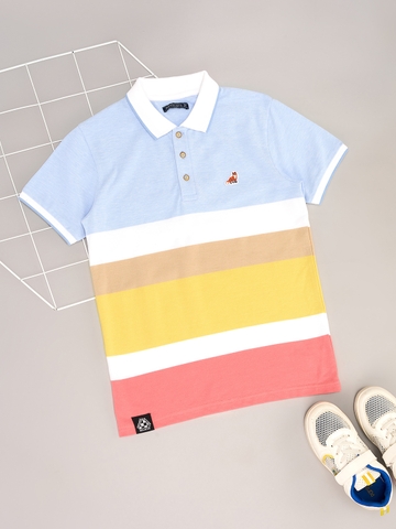 Pantaloons Junior Multicoloured Polo T-Shirt