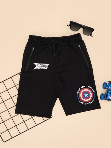 Pantaloons Junior Black Shorts