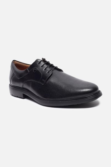 Men Black Lace Up Shoes