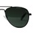 Aviator Polarised Lens Green Full Rim Large Vision Express 21327P Sunglasses