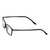 Full Rim Ultem Rectangle Black Medium Vision Express 29280 Eyeglasses