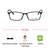 Full Rim Ultem Rectangle Blue Medium Vision Express 29280 Eyeglasses