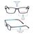 Full Rim Ultem Rectangle Blue Medium Vision Express 29280 Eyeglasses