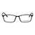 Full Rim Ultem Rectangle Blue Medium Vision Express 29280 Eyeglasses