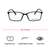 Full Rim Ultem Square Blue Large Vision Express 29281 Eyeglasses