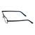 Half Rim Metal Rectangle Black Medium Vision Express 12004 Eyeglasses