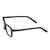 Full Rim Polycarbonate Rectangle Black Medium Vision Express 28976 Eyeglasses
