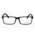 Full Rim Polycarbonate Rectangle Black Medium Vision Express 28976 Eyeglasses