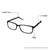 Full Rim Ultem Rectangle Blue Medium Vision Express 29340 Eyeglasses