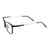 Full Rim Ultem Square Black Medium Vision Express 49015 Eyeglasses