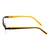 Blue Shield (Zero Power) Computer Glasses: Half Rim Rectangle Blue Metal Small 29364
