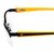 Blue Shield (Zero Power) Computer Glasses: Half Rim Rectangle Blue Metal Small 29364