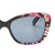 Cat eye Grey Solid Polycarbonate Full Rim Medium Vision Express 41233 Sunglasses