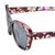Cat eye Grey Solid Polycarbonate Full Rim Medium Vision Express 41233 Sunglasses