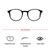 Full Rim Acetate Round Black Small Miki Ninn MNDM26 Eyeglasses