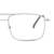Full Rim Metal Rectangle Silver Medium DbyD DYH15 Eyeglasses