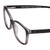Full Rim Polycarbonate Oval Black Medium Vision Express 49043 Eyeglasses