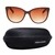 Cat eye Brown Gradient Polycarbonate Full Rim Medium Vision Express 41270 Sunglasses