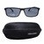 Rectangle Polarised Lens Grey Solid Full Rim Large Vision Express 21626P Sunglasses