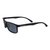 Rectangle Polarised Lens Grey Solid Full Rim Large Vision Express 21626P Sunglasses